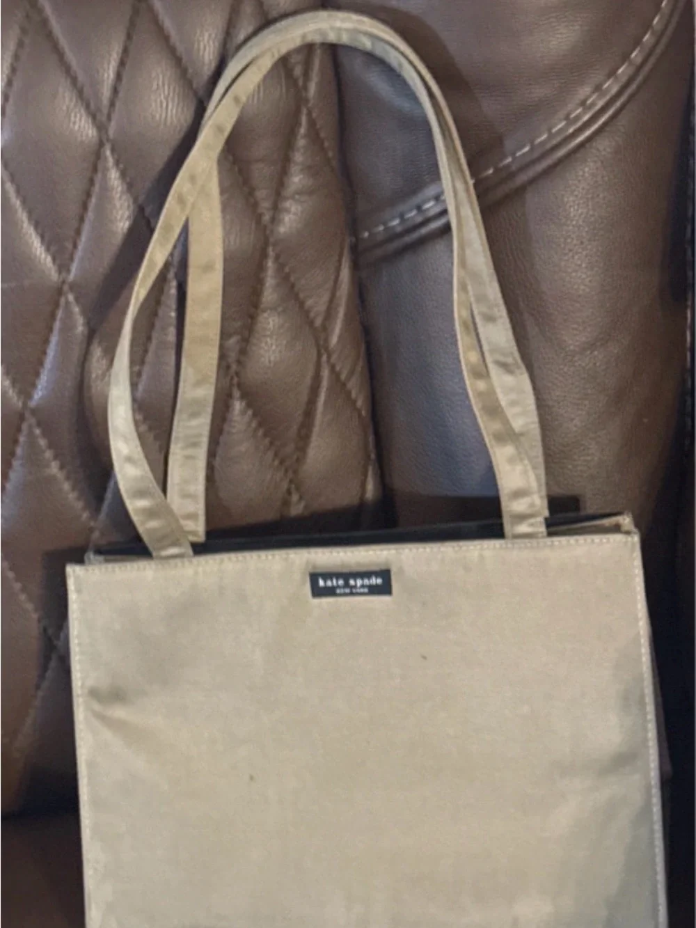 kate spade Metallic Gold Shoulder Tote